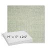 Picture of Chartres Mist | Sunbrella® 19" x 17" x 3" Outdoor Dining Cushion
