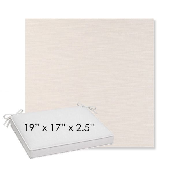 Picture of Exhale Cloud | Sunbrella® 19" x 17" x 3" Outdoor Dining Cushion