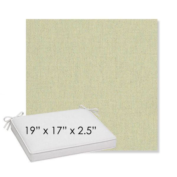 Picture of Heritage Moss | Sunbrella® 19" x 17" x 3" Outdoor Dining Cushion