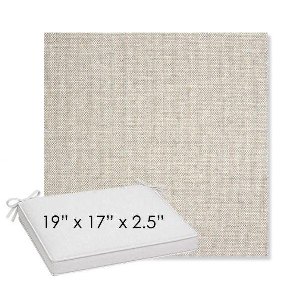 Picture of Idol Seagull | Sunbrella® 19" x 17" x 3" Outdoor Dining Cushion