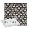 Picture of Jaipur Frame Onyx | Sunbrella® 19" x 17" x 3" Outdoor Dining Cushion