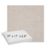 Picture of Linville Parchment | Sunbrella® 19" x 17" x 3" Outdoor Dining Cushion