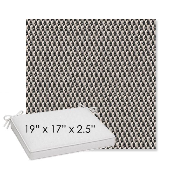 Picture of Lopi Pepper | Sunbrella® 19" x 17" x 3" Outdoor Dining Cushion