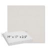 Picture of Lopi Snow | Sunbrella® 19" x 17" x 3" Outdoor Dining Cushion