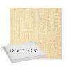 Picture of Margo Parchment | Sunbrella® 19" x 17" x 3" Outdoor Dining Cushion