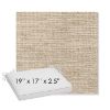 Picture of Momento Parchment | Sunbrella® 19" x 17" x 3" Outdoor Dining Cushion