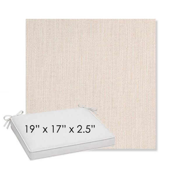 Picture of Nova Glimmer | Sunbrella® 19" x 17" x 3" Outdoor Dining Cushion