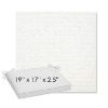 Picture of Platform Salt | Sunbrella® 19" x 17" x 3" Outdoor Dining Cushion