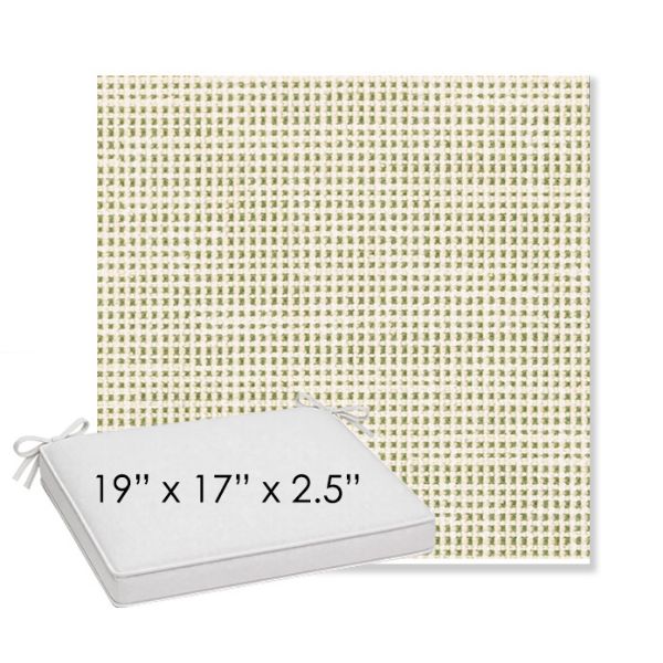 Picture of Rest Meadow | Sunbrella® 19" x 17" x 3" Outdoor Dining Cushion