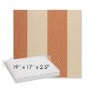 Picture of Rothko Lobster Roll | Sunbrella® 19" x 17" x 3" Outdoor Dining Cushion