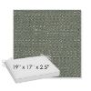 Picture of Savane Swamp | Sunbrella® 19" x 17" x 3" Outdoor Dining Cushion