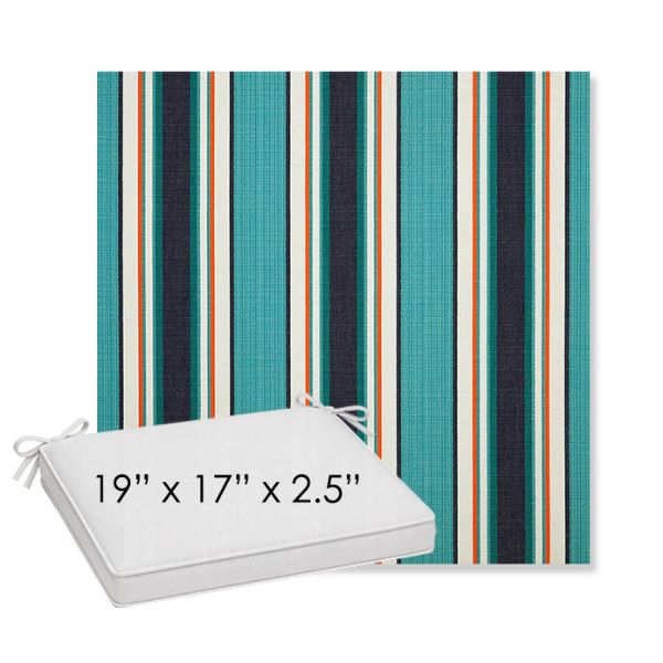 Picture of Token Surfside | Sunbrella® 19" x 17" x 3" Outdoor Dining Cushion