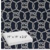 Picture of Bar Harbor Marina | Sunbrella® 19" x 19" x 3" Outdoor Dining Cushion