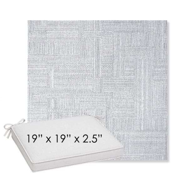 Picture of Boro Elegance | Sunbrella® 19" x 19" x 3" Outdoor Dining Cushion
