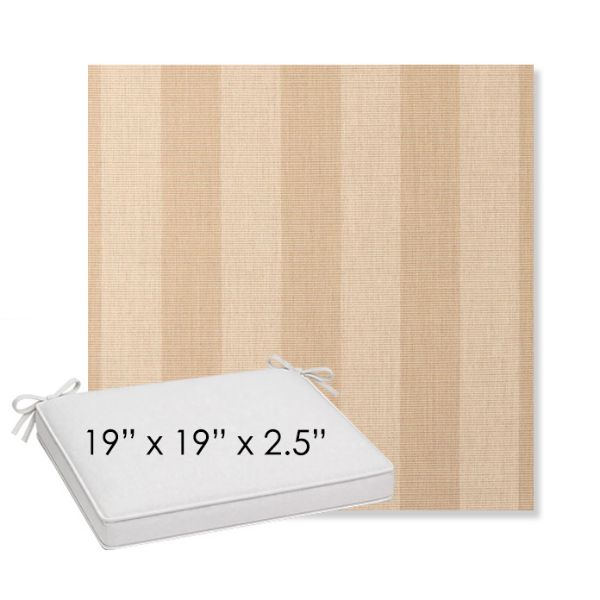 Picture of Expressive Sparrow | Sunbrella® 19" x 19" x 3" Outdoor Dining Cushion