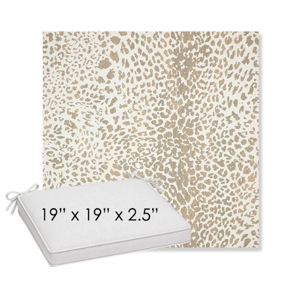 Picture of Instinct Dune | Sunbrella® 19" x 19" x 3" Outdoor Dining Cushion