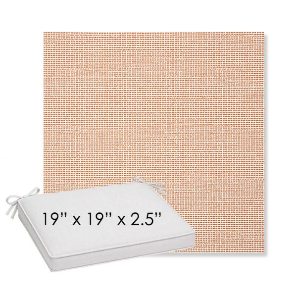 Picture of Kudos Cameo | Sunbrella® 19" x 19" x 3" Outdoor Dining Cushion