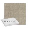 Picture of Linen Stone | Sunbrella® 19" x 19" x 3" Outdoor Dining Cushion