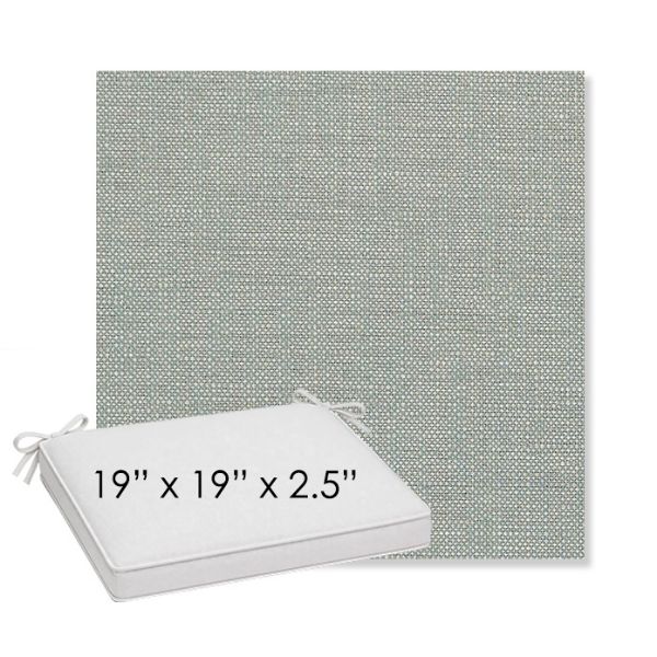 Picture of Linville Spa | Sunbrella® 19" x 19" x 3" Outdoor Dining Cushion