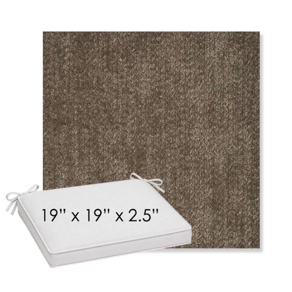Picture of Margo Mink | Sunbrella® 19" x 19" x 3" Outdoor Dining Cushion