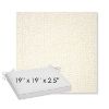 Picture of Margo Snow | Sunbrella® 19" x 19" x 3" Outdoor Dining Cushion
