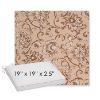 Picture of Martha Floral Dogwood | Sunbrella® 19" x 19" x 3" Outdoor Dining Cushion
