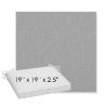 Picture of Natte Grey Chine | Sunbrella® 19" x 19" x 3" Outdoor Dining Cushion