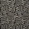 Picture of Nema Newsprint | Sunbrella® 19" x 19" x 3" Outdoor Dining Cushion