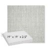 Picture of Pique Cloud | Sunbrella® 19" x 19" x 3" Outdoor Dining Cushion