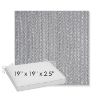 Picture of Posh Graphite | Sunbrella® 19" x 19" x 3" Outdoor Dining Cushion