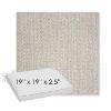 Picture of Posh Pebble | Sunbrella® 19" x 19" x 3" Outdoor Dining Cushion