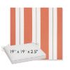 Picture of Relate Persimmon | Sunbrella® 19" x 19" x 3" Outdoor Dining Cushion