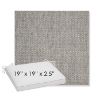 Picture of Tailored Fog | Sunbrella® 19" x 19" x 3" Outdoor Dining Cushion