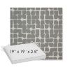 Picture of Toggle Greystone | Sunbrella® 19" x 19" x 3" Outdoor Dining Cushion