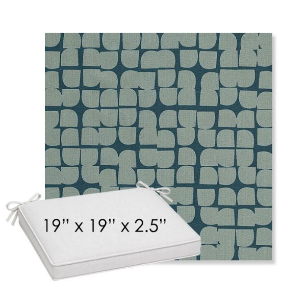 Picture of Toggle Splash | Sunbrella® 19" x 19" x 3" Outdoor Dining Cushion