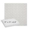 Picture of Underline Dove | Sunbrella® 19" x 19" x 3" Outdoor Dining Cushion