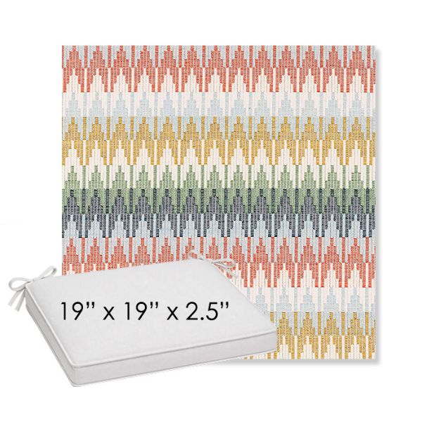 Picture of Valley Sedona | Sunbrella® 19" x 19" x 3" Outdoor Dining Cushion
