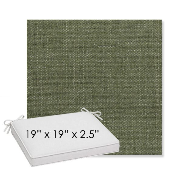 Picture of Willa Frond | Sunbrella® 19" x 19" x 3" Outdoor Dining Cushion