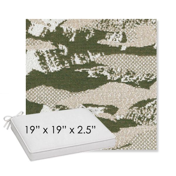 Picture of Yama Tanada | Sunbrella® 19" x 19" x 3" Outdoor Dining Cushion