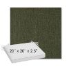 Picture of Abstraction Juniper | Sunbrella® 20" x 20" x 3" Outdoor Dining Cushion