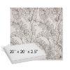 Picture of Calm Graphite | Sunbrella® 20" x 20" x 3" Outdoor Dining Cushion