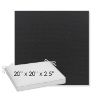 Picture of Canvas Black | Sunbrella® 20" x 20" x 3" Outdoor Dining Cushion
