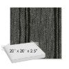 Picture of Harvest Basalt | Sunbrella® 20" x 20" x 3" Outdoor Dining Cushion