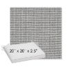 Picture of Kudos Newsprint | Sunbrella® 20" x 20" x 3" Outdoor Dining Cushion