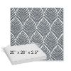 Picture of Linnaeus Indigo | Sunbrella® 20" x 20" x 3" Outdoor Dining Cushion