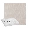 Picture of Mountains Snow | Sunbrella® 20" x 20" x 3" Outdoor Dining Cushion