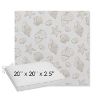 Picture of Nantucket Suntan | Sunbrella® 20" x 20" x 3" Outdoor Dining Cushion