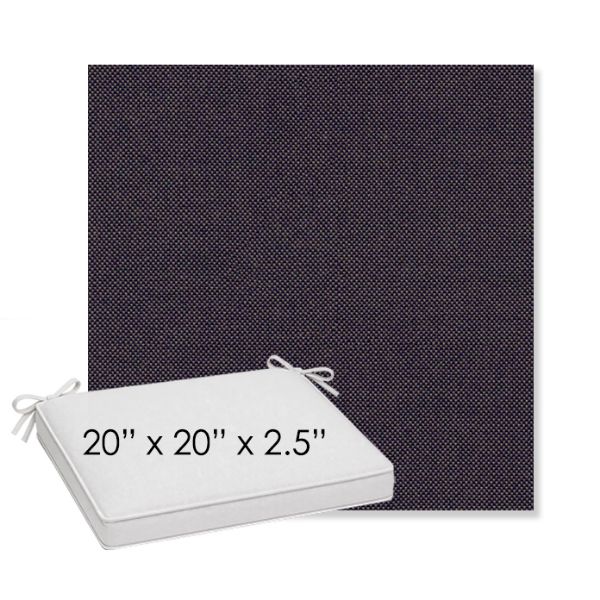 Picture of Natte Cosmos | Sunbrella® 20" x 20" x 3" Outdoor Dining Cushion
