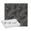 Picture of Palma Shadow | Sunbrella® 20" x 20" x 3" Outdoor Dining Cushion