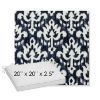 Picture of Patra Indigo | Sunbrella® 20" x 20" x 3" Outdoor Dining Cushion